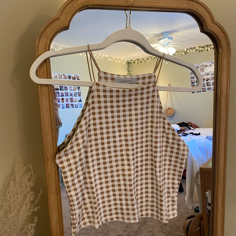 Plaid Tank